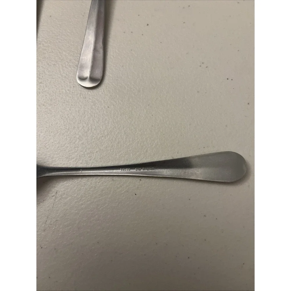 Mixed Lot Of 14‎ Stainless Spoons, Forks, Serving, Northland, Edward Don Delco